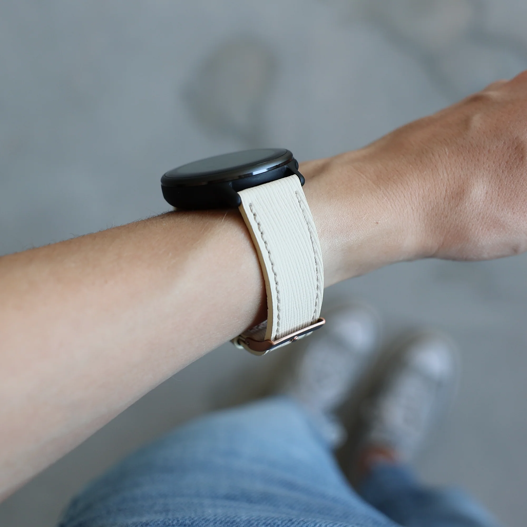 Kunstlederarmband aus Apfelfasern für Federsteg - Image 11