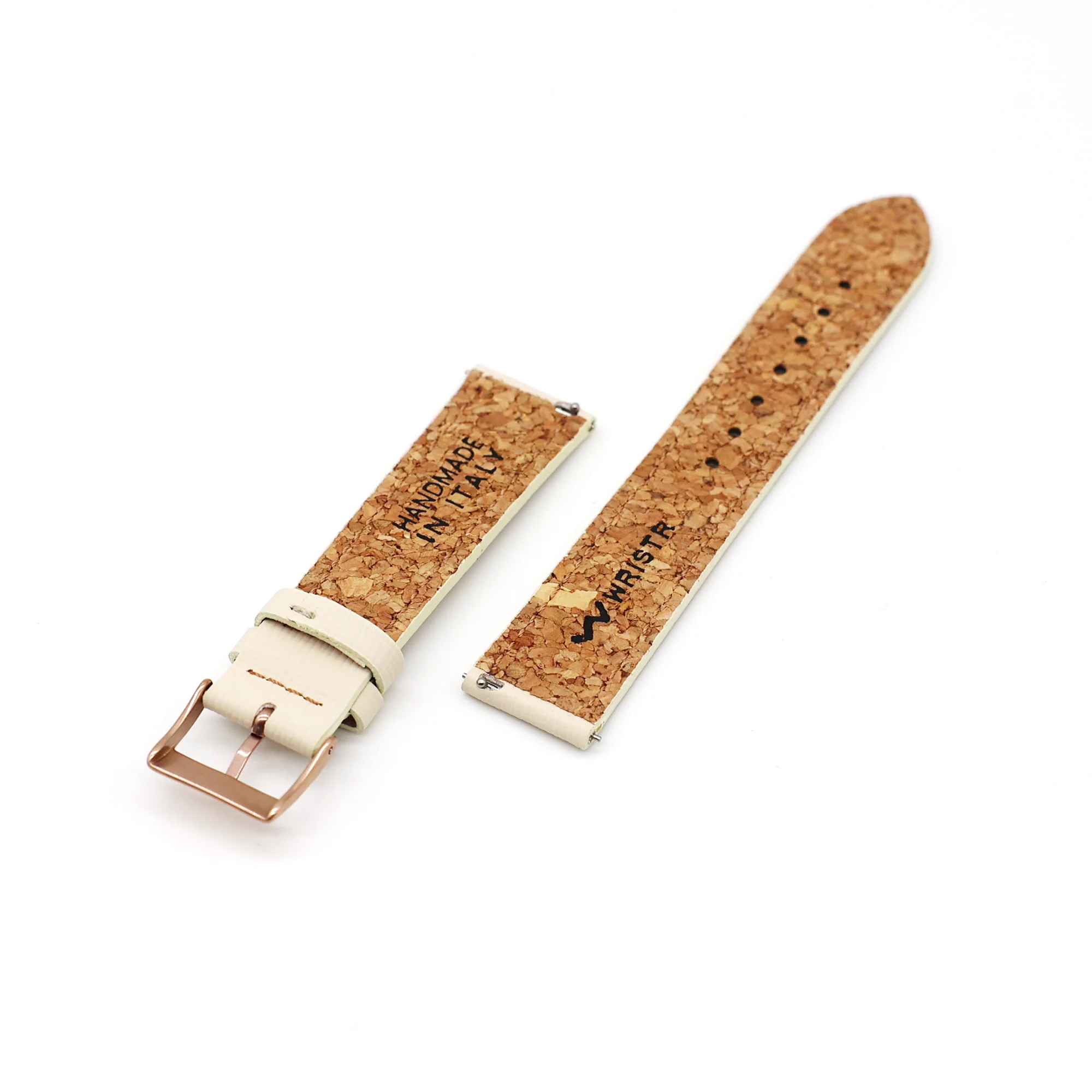Kunstlederarmband aus Apfelfasern für Federsteg - Image 12