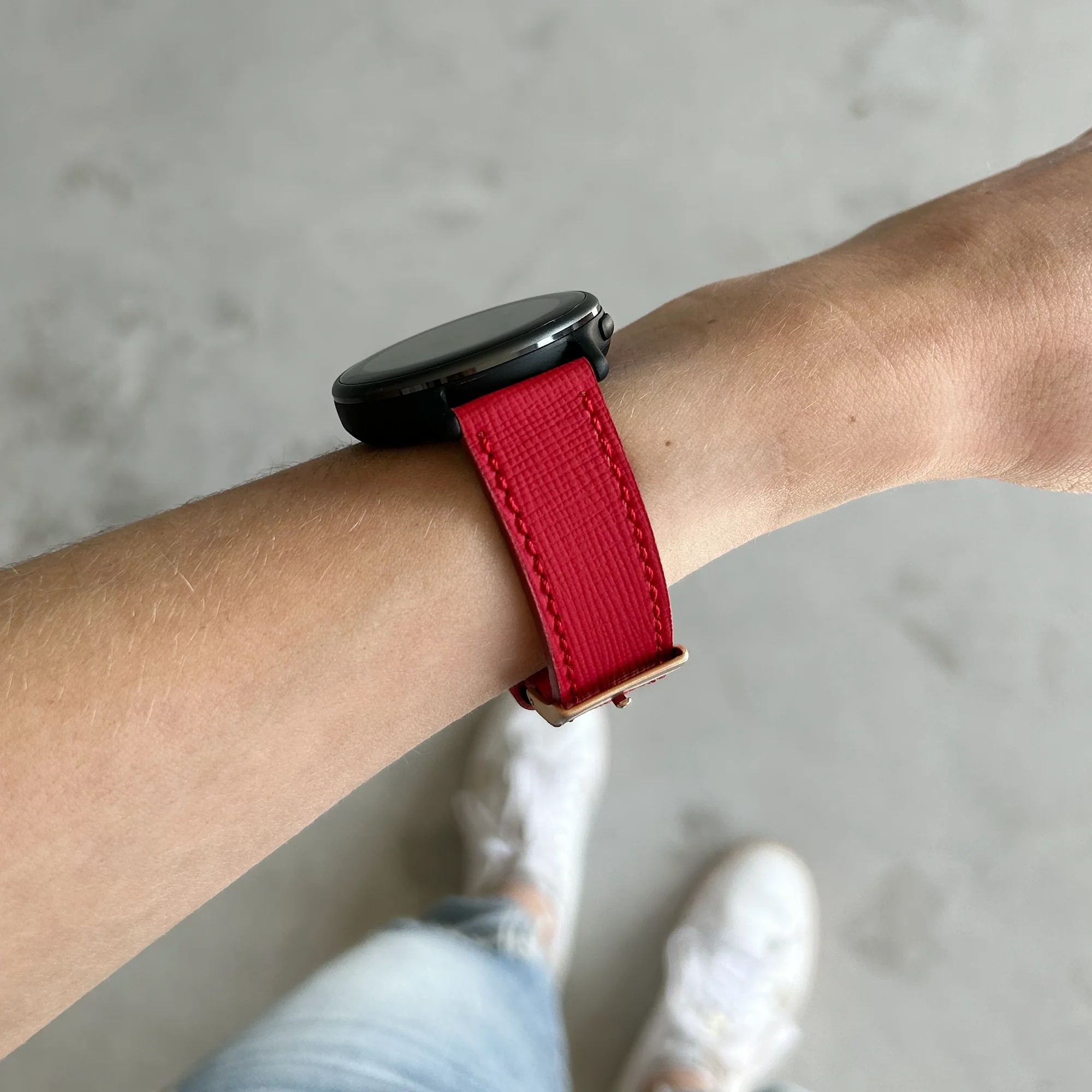 Kunstlederarmband aus Apfelfasern für Federsteg - Image 8