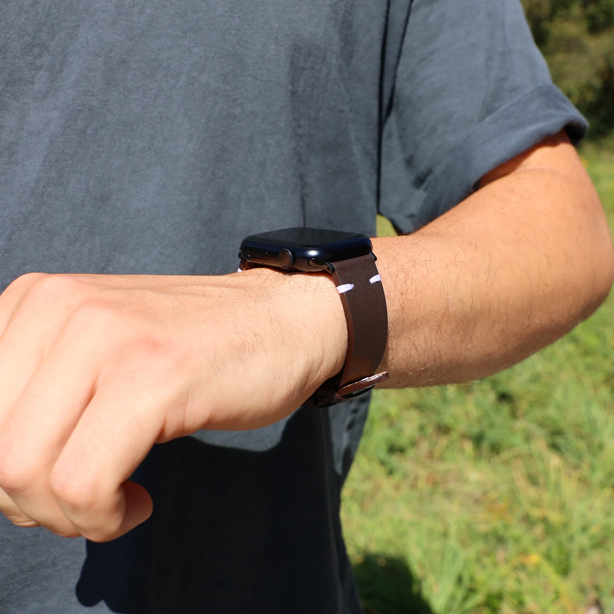 Kunstlederarmband "Revive" für Apple Watch - Image 5