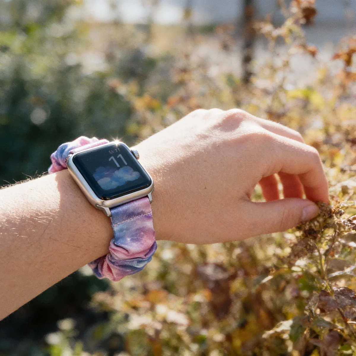 Scrunchie Armband Twist für Apple Watch - Image 6