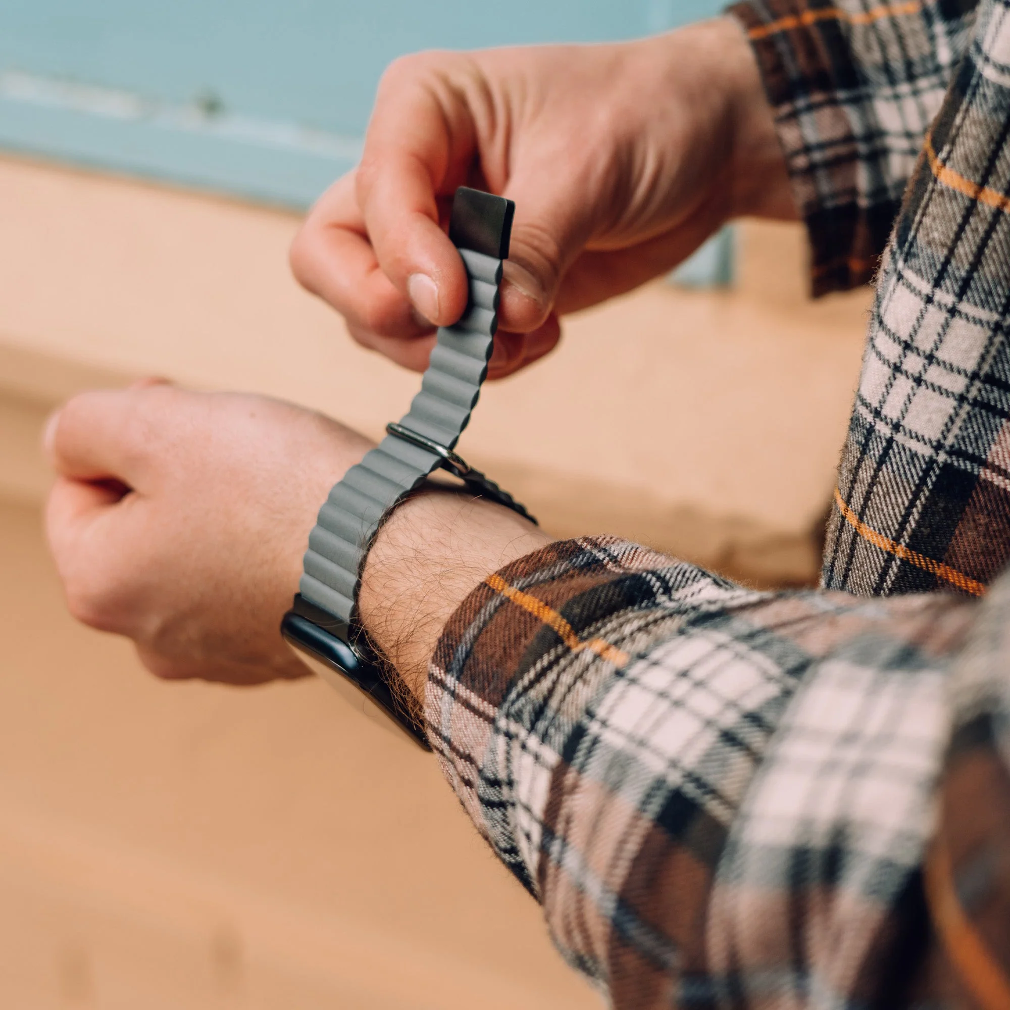 Kunstlederarmband "Senna" für Apple Watch - Image 9