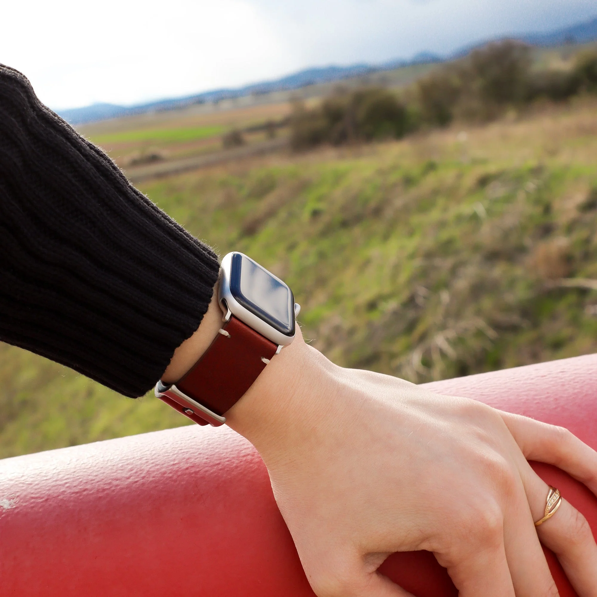 Vintage Lederarmband für Apple Watch - Image 17