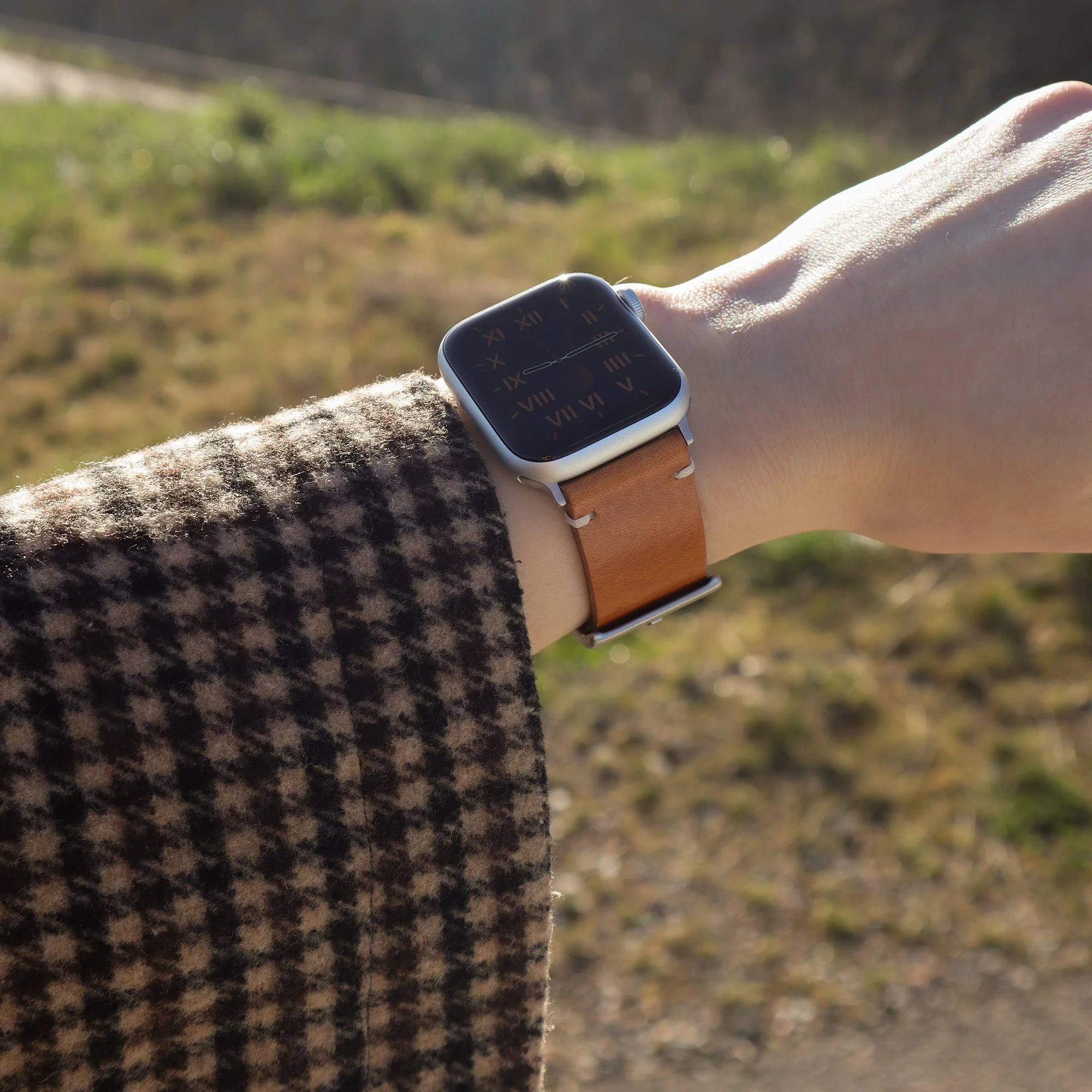 Vintage Lederarmband für Apple Watch - Image 9