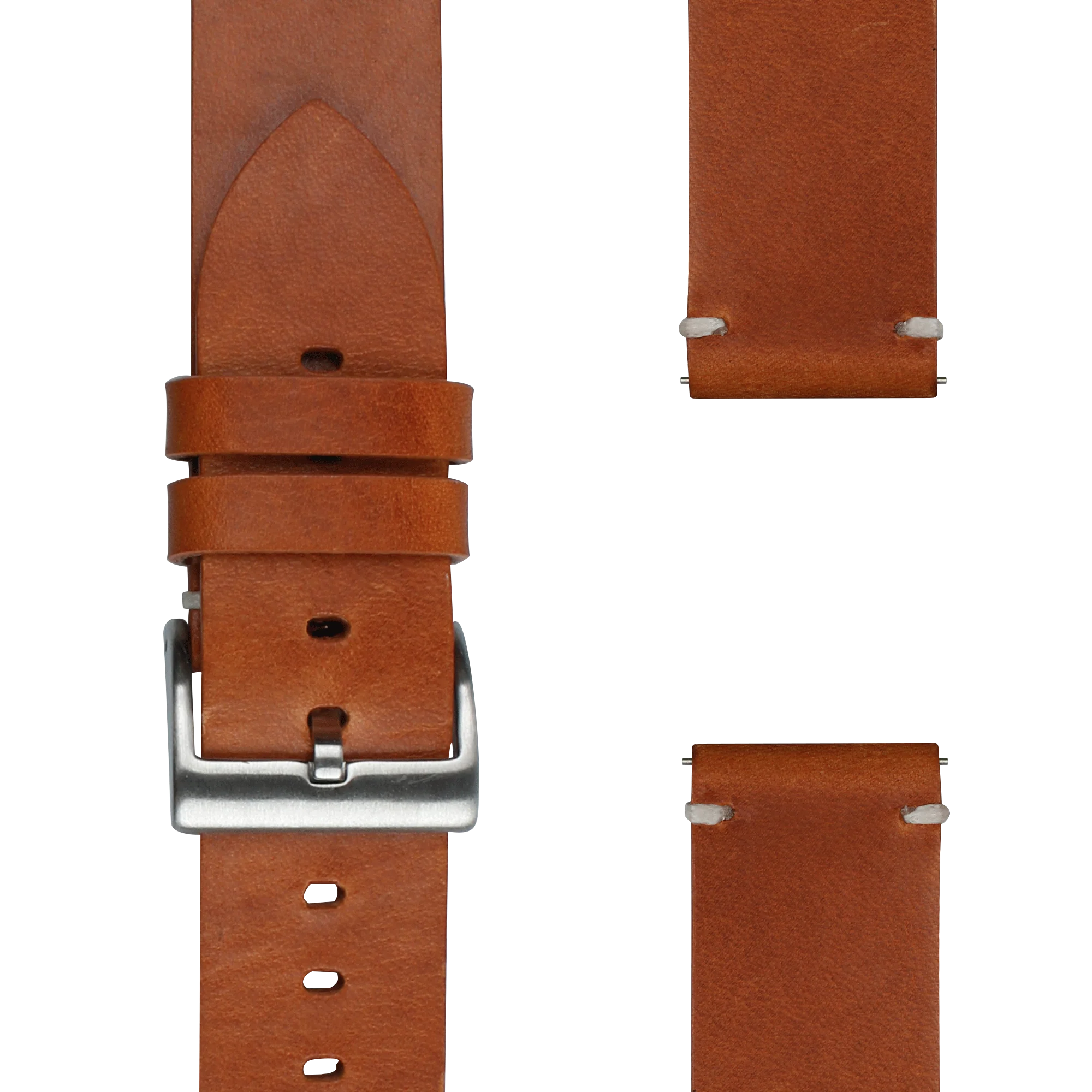 Vintage Lederarmband für Federsteg